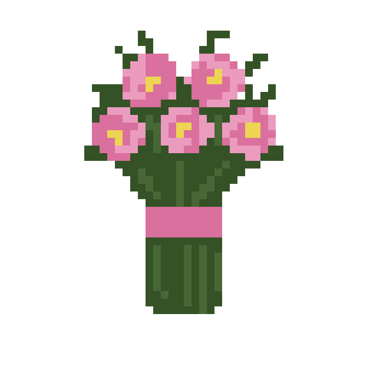 digital flowers